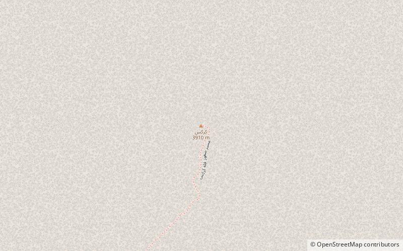 Kuh-e Karkas location map