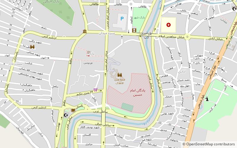 tawseelah castle chorramabad location map