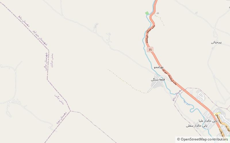 yafteh location map