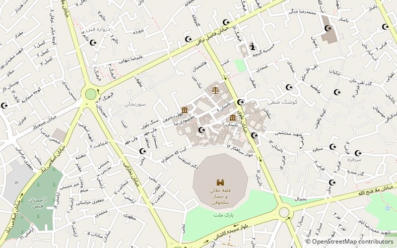 Emamzadeh Soltan Mir Ahmad location map