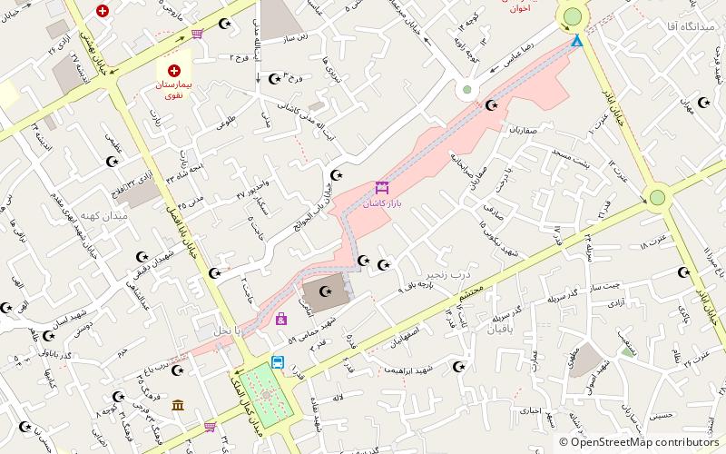 Aminoddole Carvansarai location map