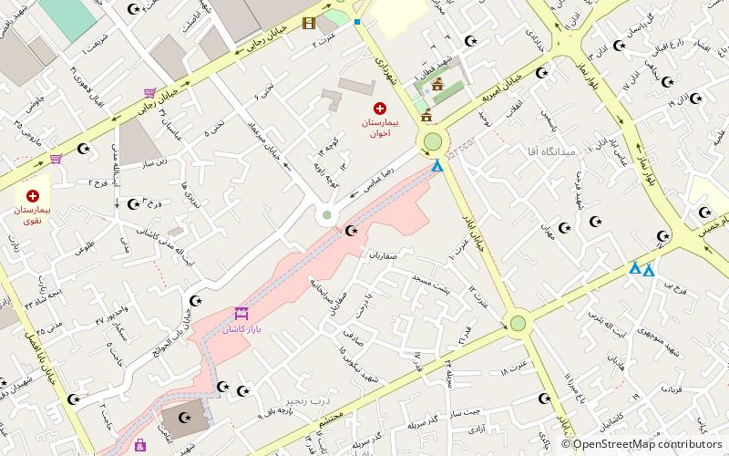 Meydan-Moschee location map