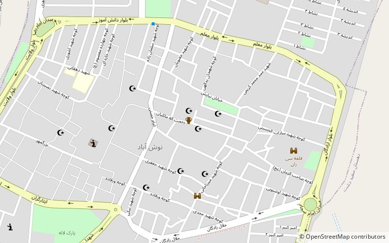 underground city of ouyi kashan location map