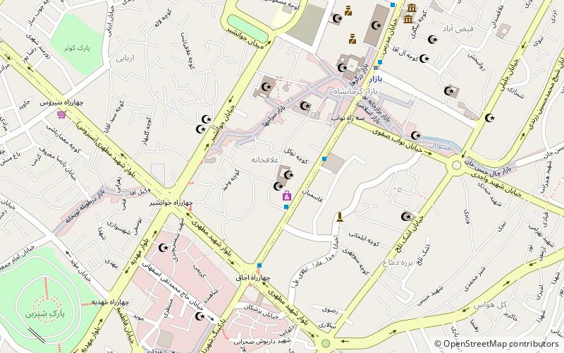 Hajj Shahbazkhan Mosque location map