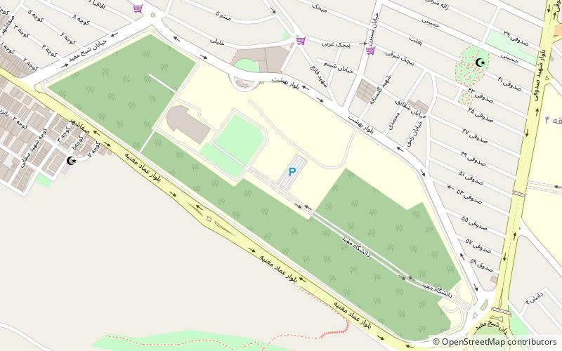 Mofid University location map