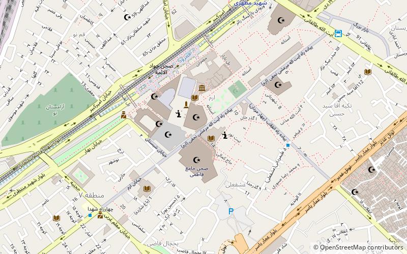 Séminaire de Qom location map