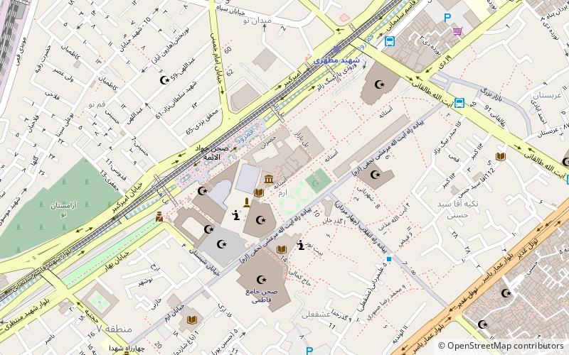 pasazh adaby qom location map