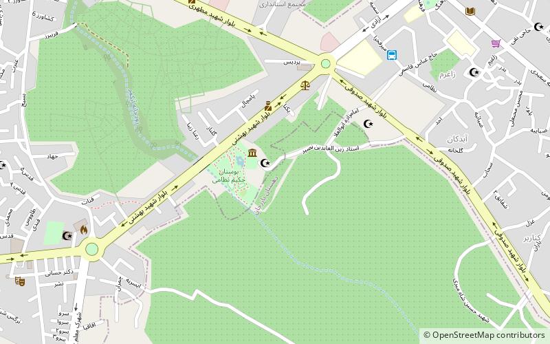 Tafresh location map