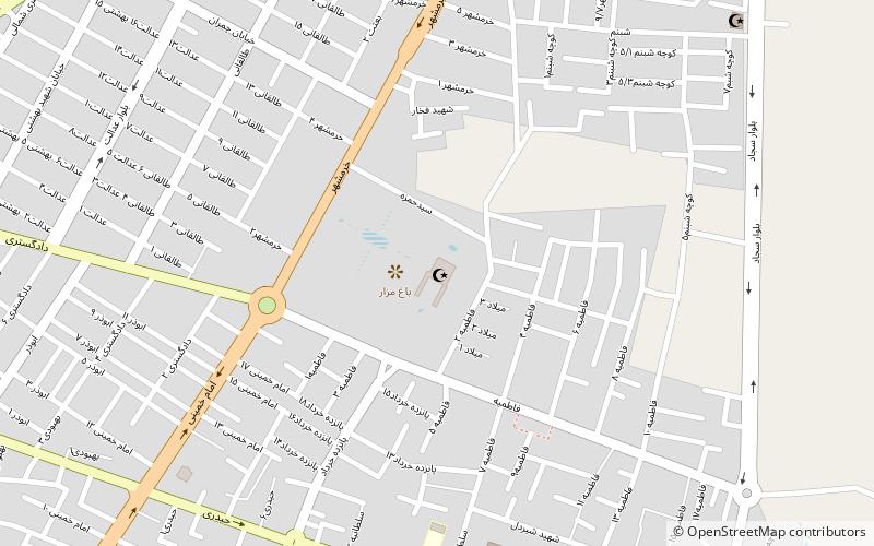 Imamzadeh Hamzeh location map