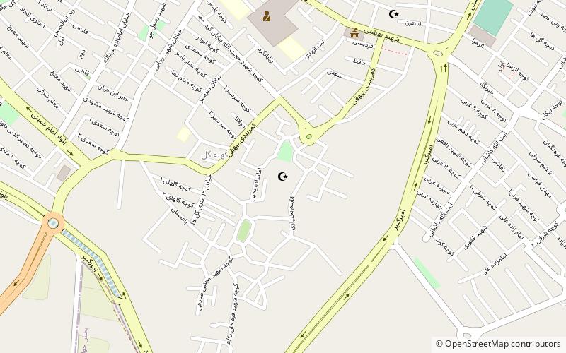 Imamzadeh Yahya location map