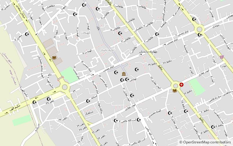Jameh Mosque location map