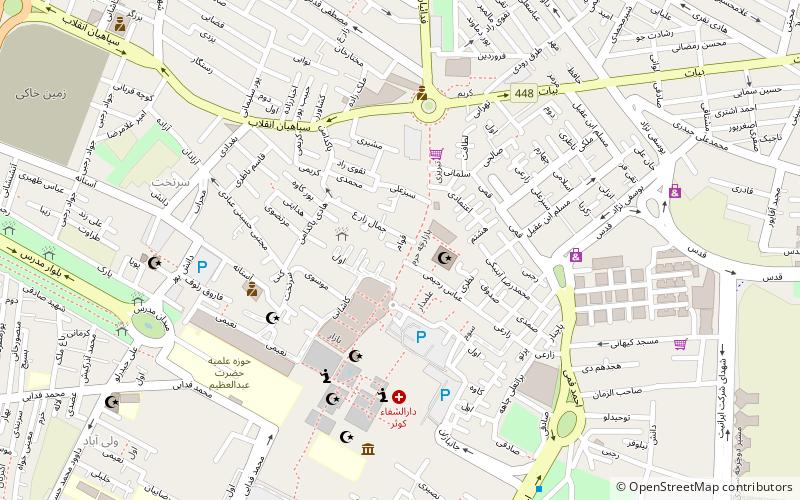 Schahr-e Rey location map