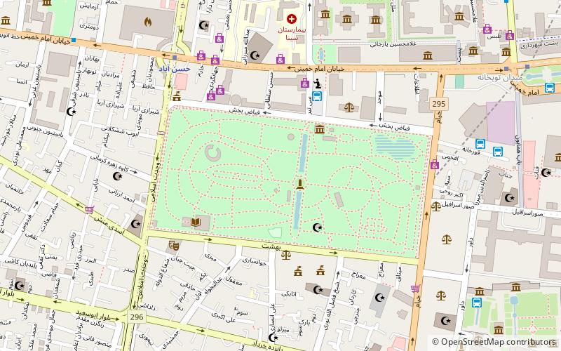 Park-e Shahr location map