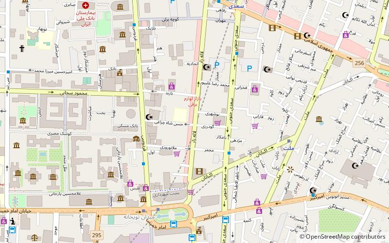 Laleh-Zar Street location map