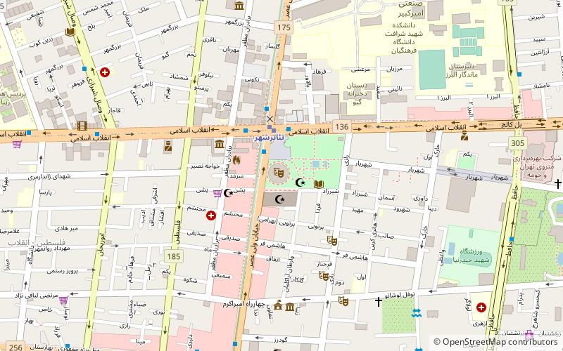 Stadttheater Teheran location map
