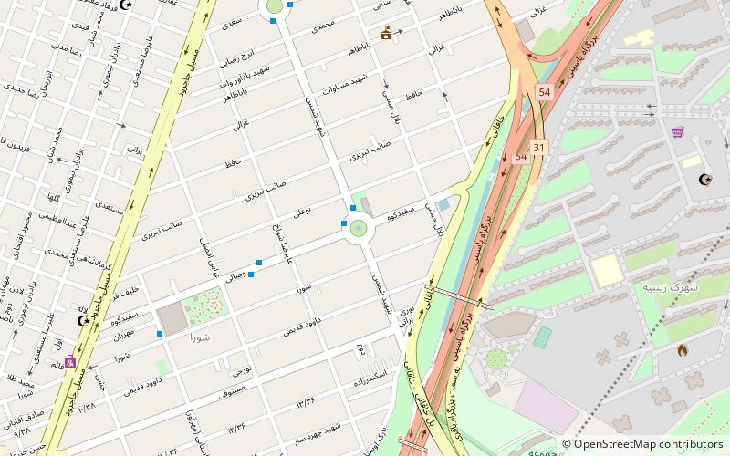 Tehranno location map