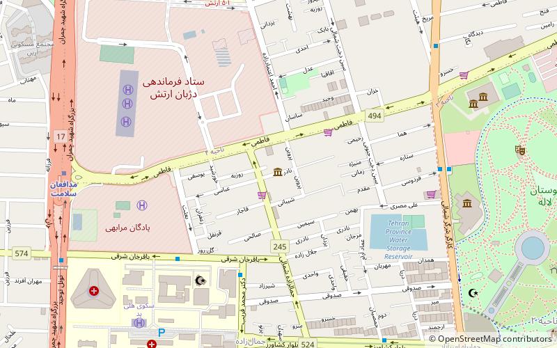 museum of dr ali shariati tehran location map