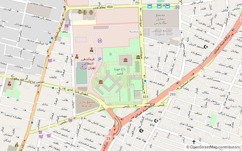 Prison de Qasr location map
