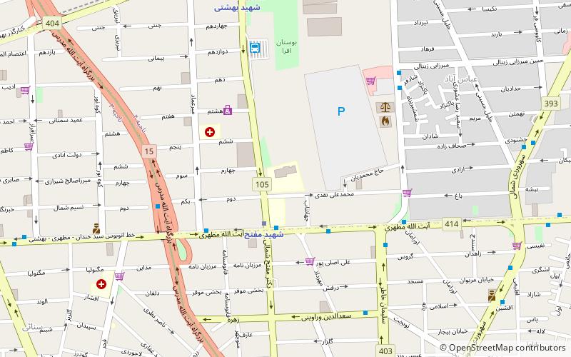 Faculty of Theology and Islamic Studies of the University of Tehran location map