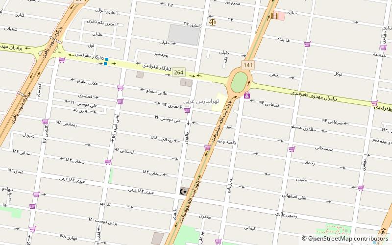 tehranpars teheran location map