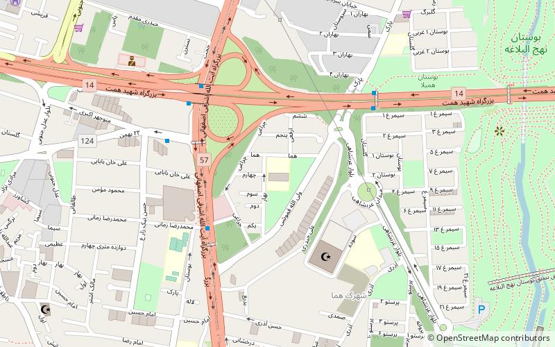 university of science and culture tehran location map