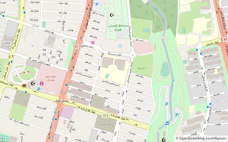 islamic azad university tehran location map