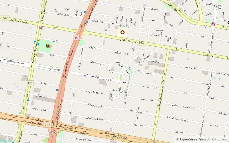 knack gallery teheran location map
