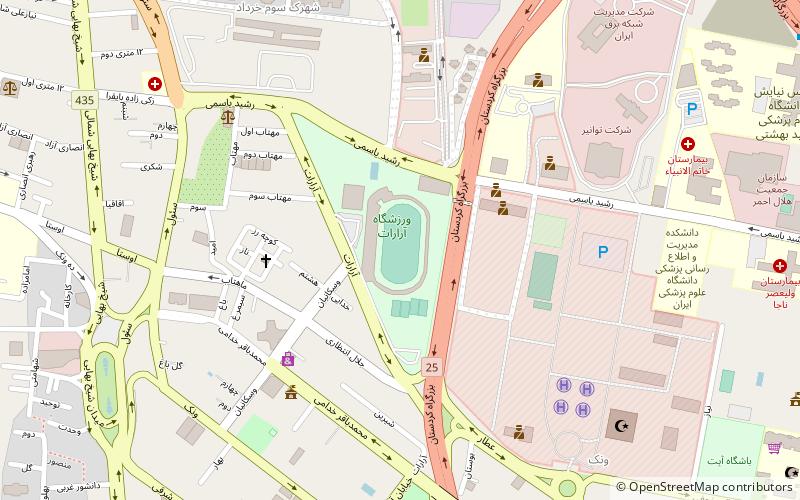 Ararat-Stadion location map