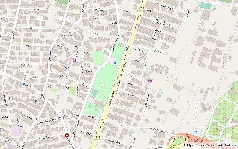 ajudanieh teheran location map