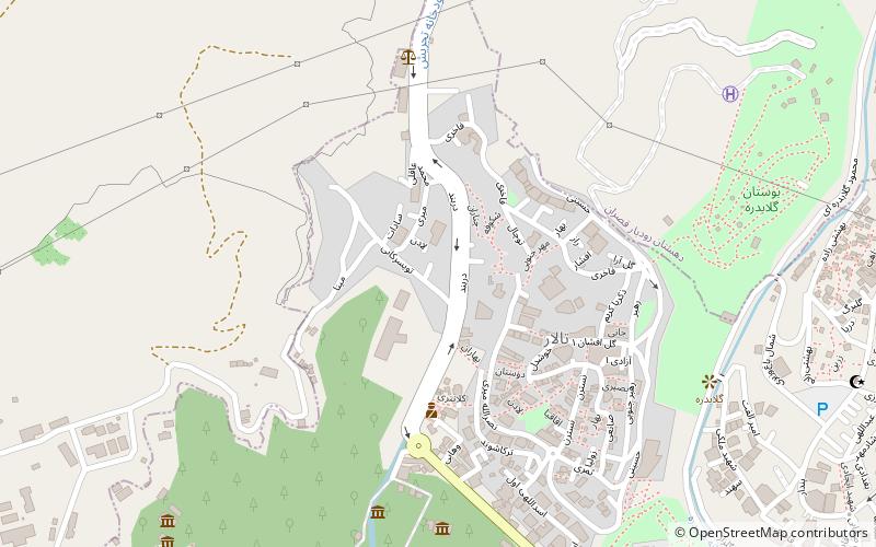 Darband location map