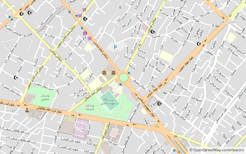 Omar Khayyam Square location map