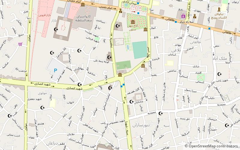 shahrebani qazvin location map