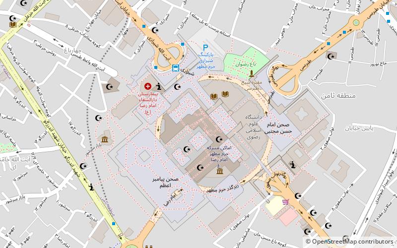 Parizad School location map