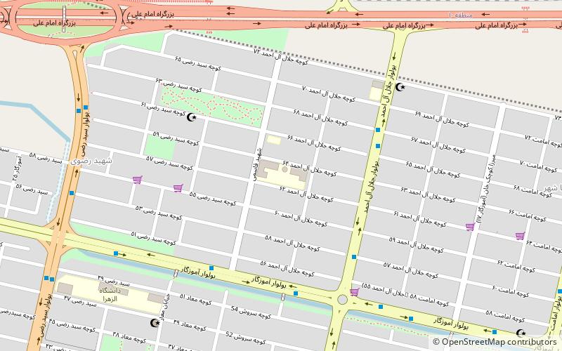 sadjad university of technology meszhed location map