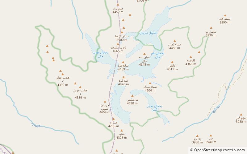 Alam-Kuh location map