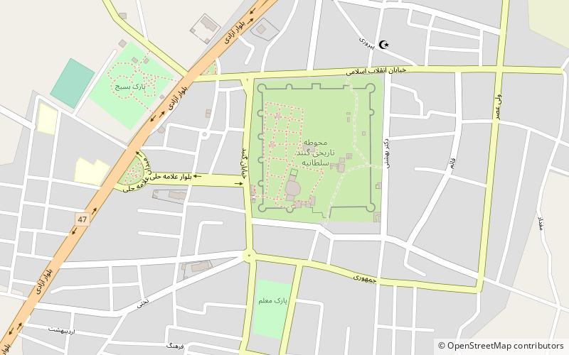 Chalabioghlou mausoleum location map