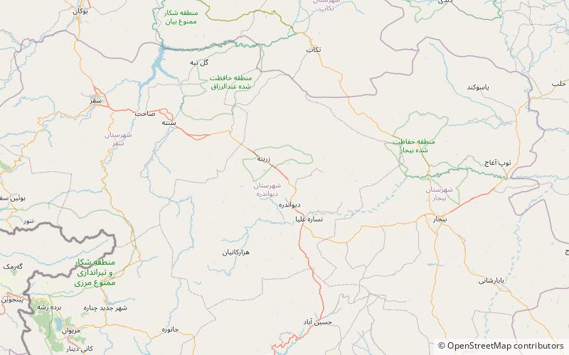 Qasba location map