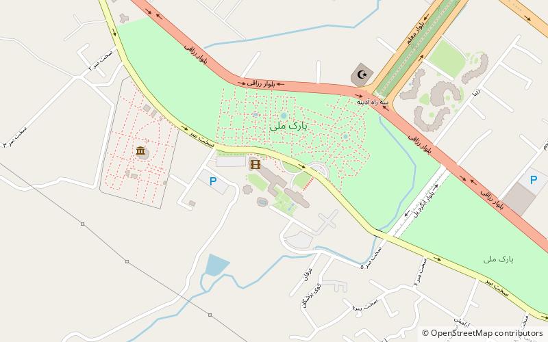 Ramsar Palace location map