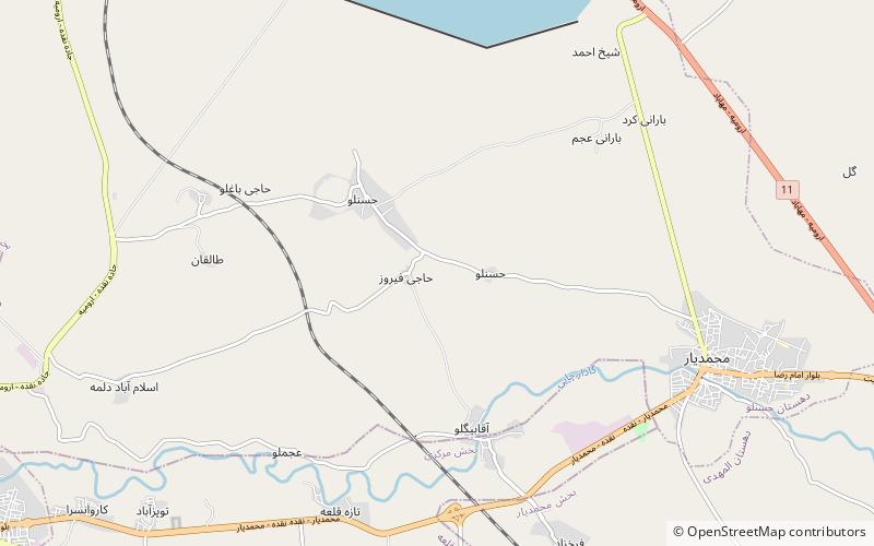 Hajji Firuz Tepe location map