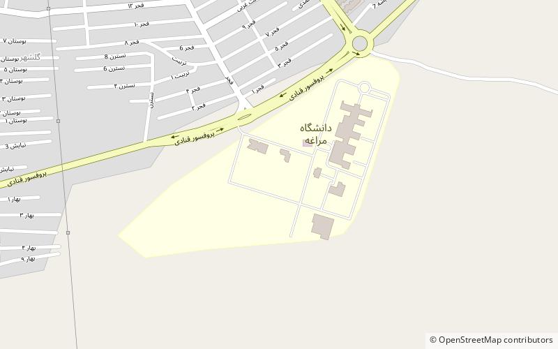 university of maragheh maragha location map