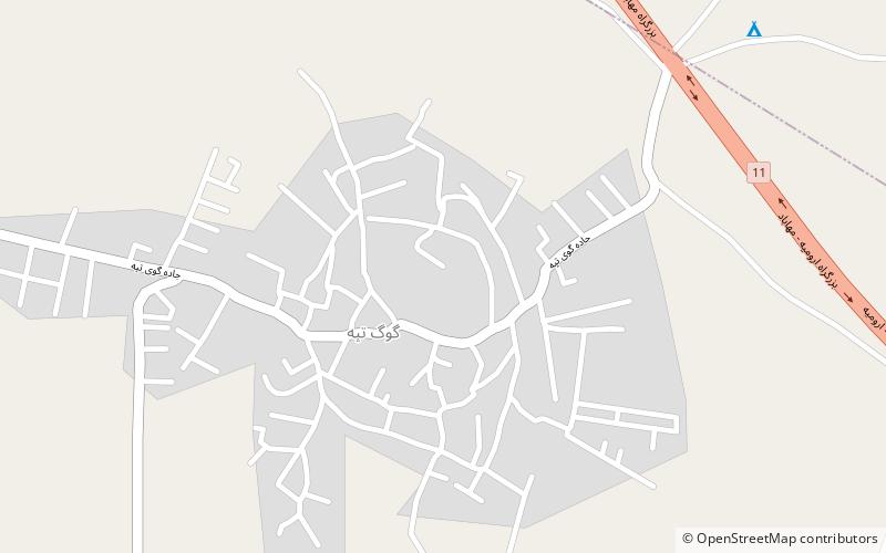 geoy tepe urmia location map