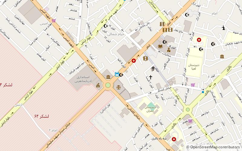 msjd ywrdshahy urmia location map