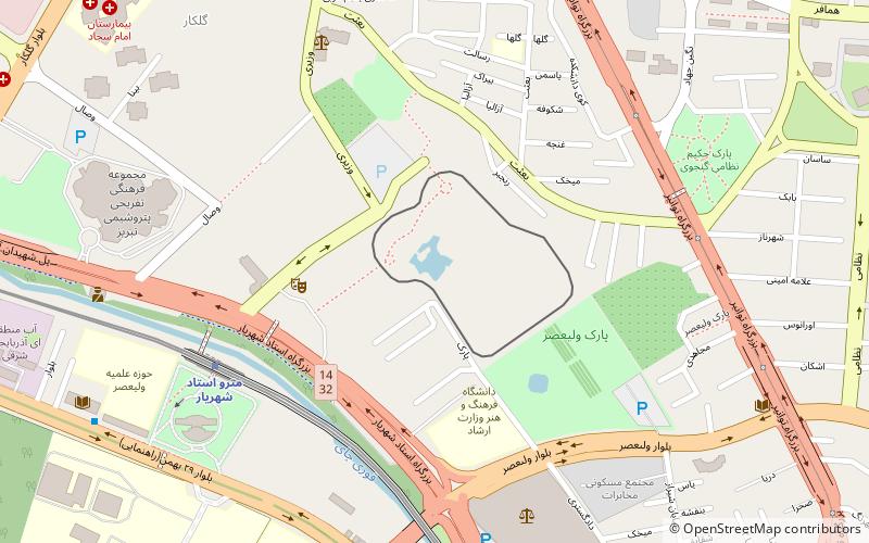 baghlar baghi amusement park tabriz location map
