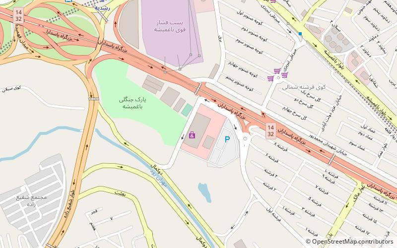 Laleh Park Shopping Center location map