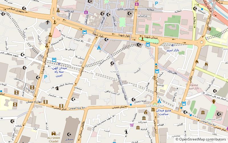 Tarbiat street location map