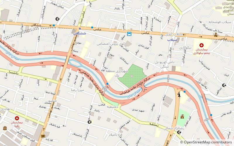 Équipe cycliste Tabriz Shahrdari location map