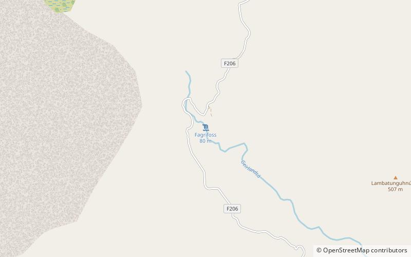 Fagrifoss location map