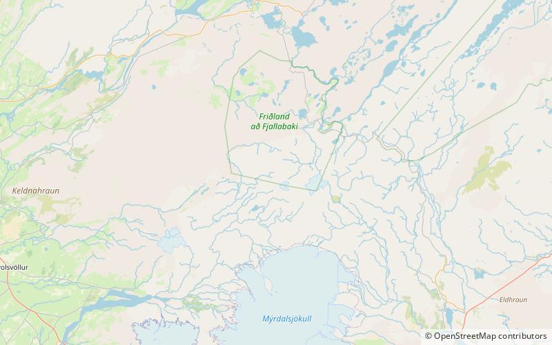 Torfajökull location map
