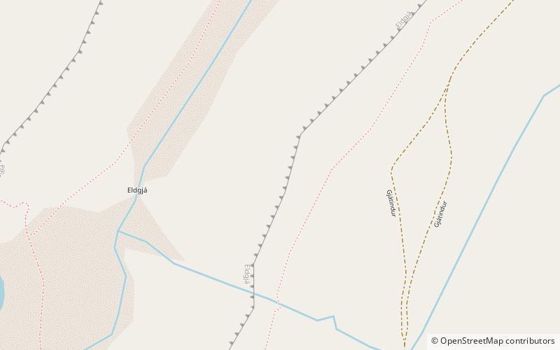 Eldgjá location map