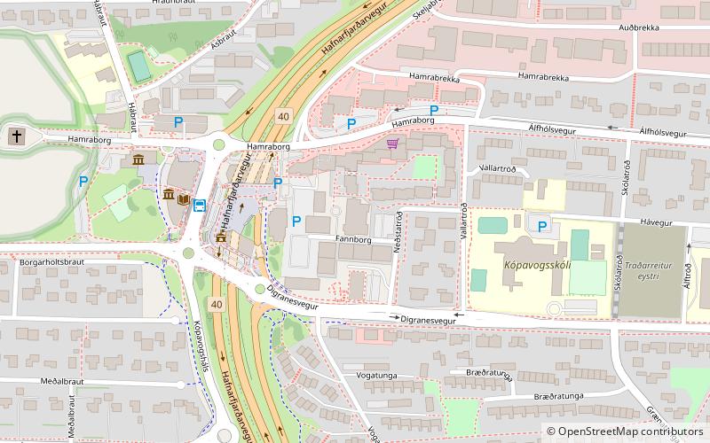 Kópavogur location map